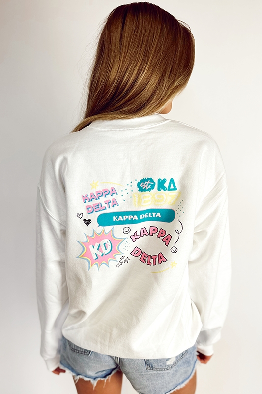 Retro Crewneck Kappa Delta wander boutique