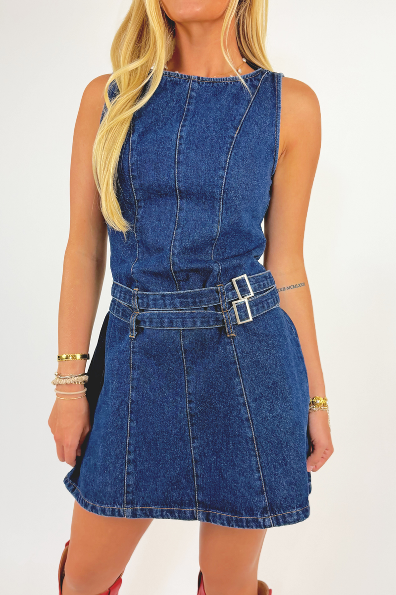 Thirst Down Denim Dress