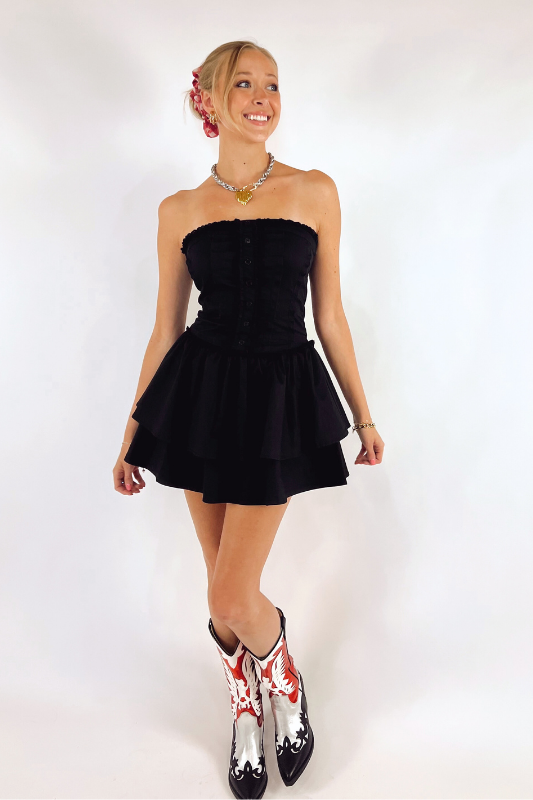 black cherry mini dress Sorority Rush Dress | Cherry Sky Mini Dress