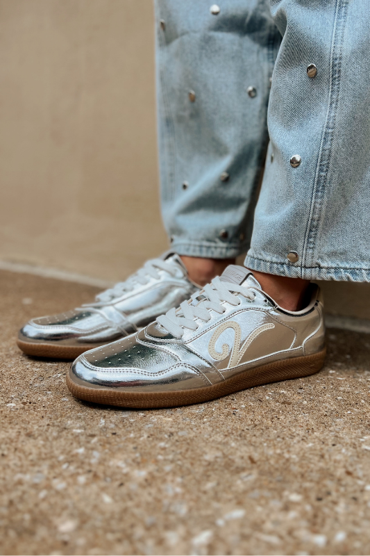 うーす Vintage Havana: Whiz 1 Silver Sneakers – wander boutique