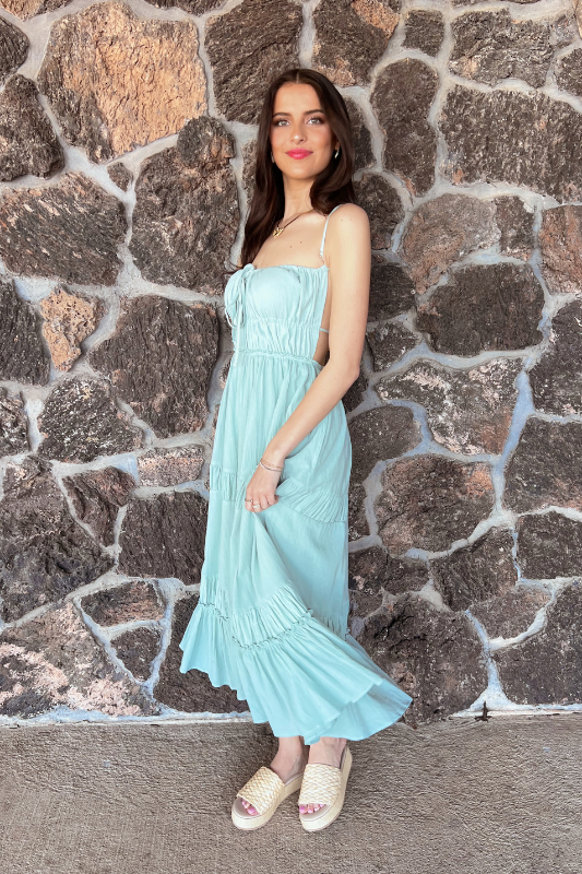 Island Breeze Summer Maxi Dress - Sage wander boutique Island Breeze Summer Maxi Dress - Sage wander boutique
