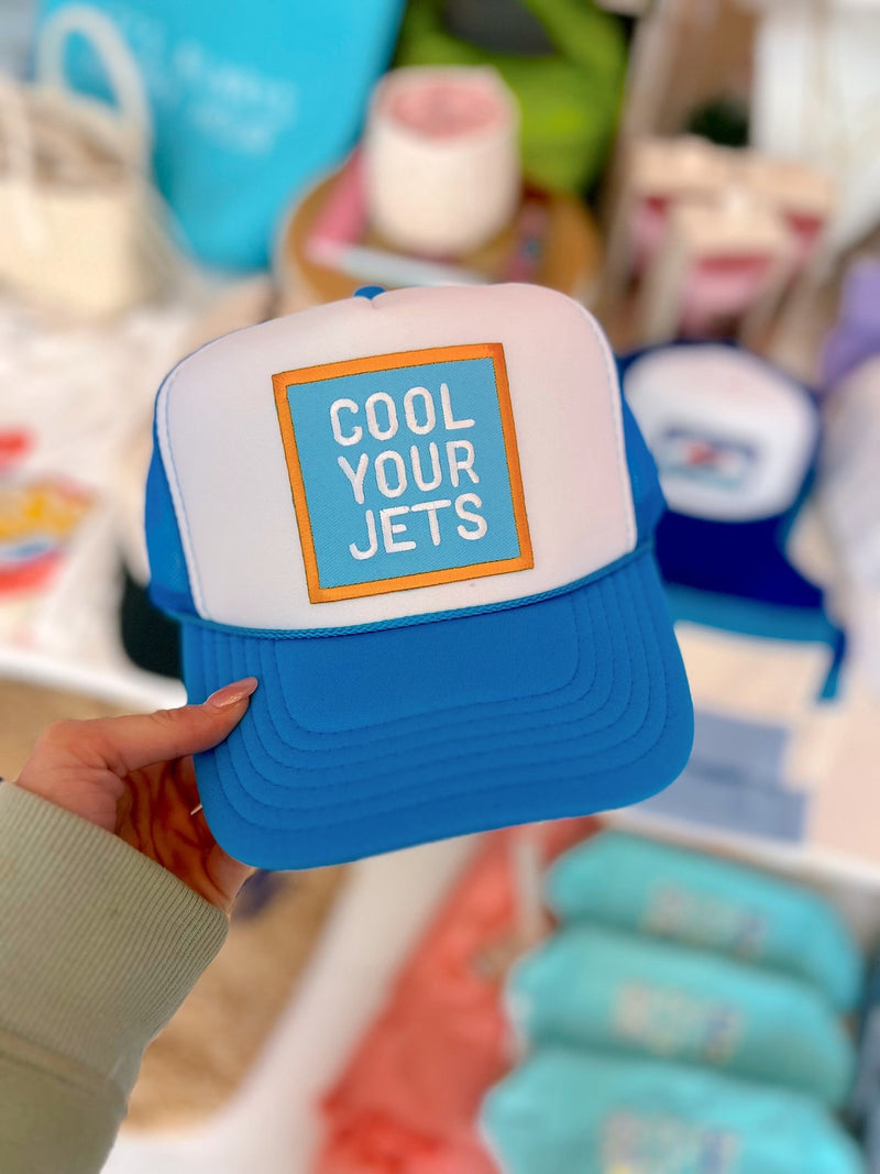 Social Statement: Cool Your Jets Trucker Hat