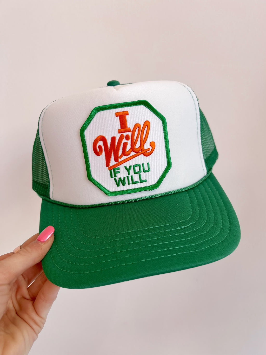 Social Statement: I Will If You Will Trucker Hat