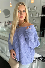 Priscilla Periwinkle Sweater