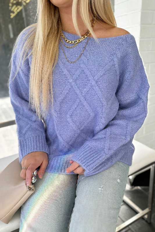 Priscilla Periwinkle Sweater