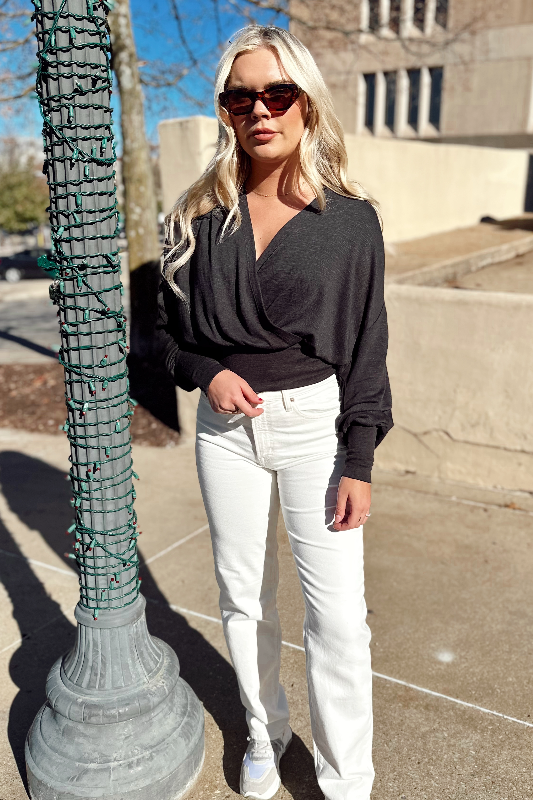 Chaser: City Licorice Blouse