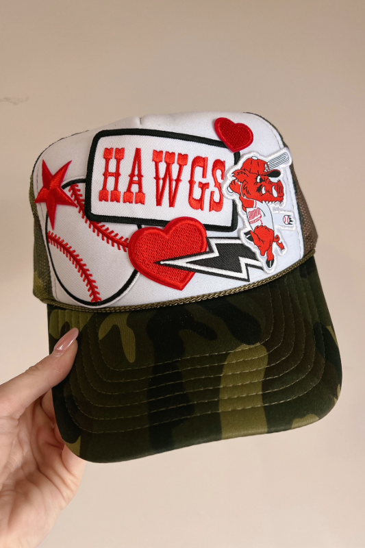 Hawgs Baseball Custom Trucker