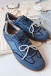 SHUSHOP: Sophie Sneaker - Blue Suede