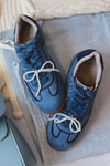 SHUSHOP: Sophie Sneaker - Blue Suede