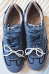 SHUSHOP: Sophie Sneaker - Blue Suede