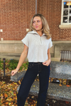 Chai Half Zip Knit - Grey
