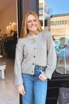 The Hannah Cardigan - Taupe