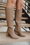 The Shiloh Knee High Boot - Cedar