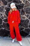 Vintage Havana: Scarlet Star Fleece Crew Neck + Jogger Set