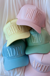 Greek Pastel Letters Hat