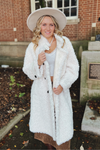 Lorelai Faux Fur Jacket - Ivory