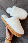 Vintage Havana: Charli Slipper - Off White