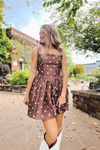 Penelope Polka Dot Mini Dress