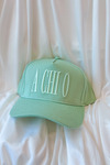 Greek Pastel Letters Hat