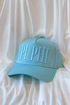 Greek Pastel Letters Hat