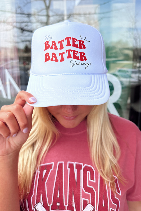 Hey, Batter Batter Trucker Hat