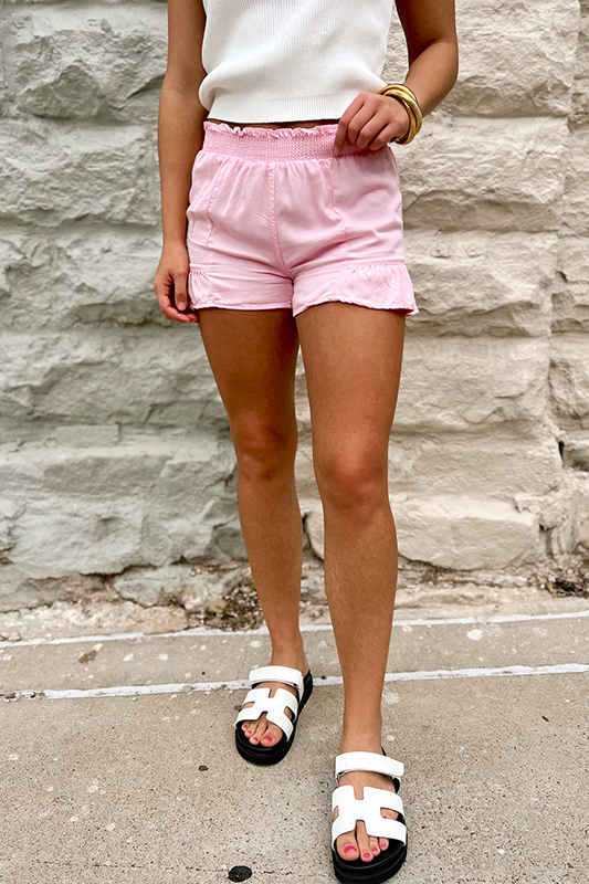 Bella Spring Fling Shorts -Pink