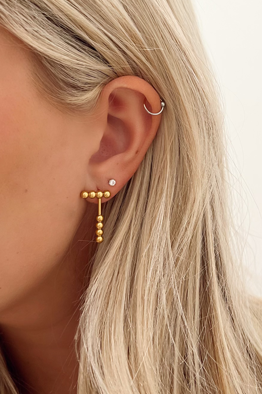 HJane Jewels: Dot Drop Earrings