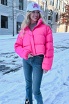 Slope Chic Puffer -Pink