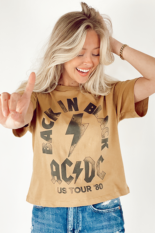 Chaser: AC/DC Back In Black Tee