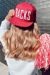 'BACKS Hat - Red/White