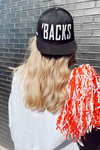'BACKS Hat - Black/White