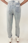 Pistola: Presley High Rise Relaxed Roller -Hampton Distressed