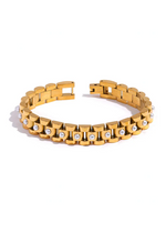 HJane: Pearl Wristwatch Chain Bracelet