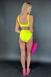 Buddy Love: Ora Bikini Top -Neon Yellow