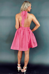 Whisk Me Away Mini Dress -Pink